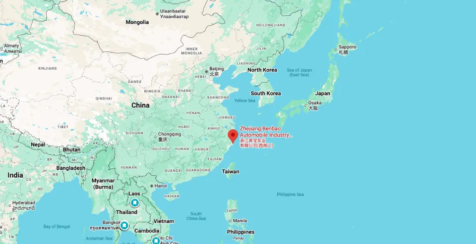 Factory Map Location