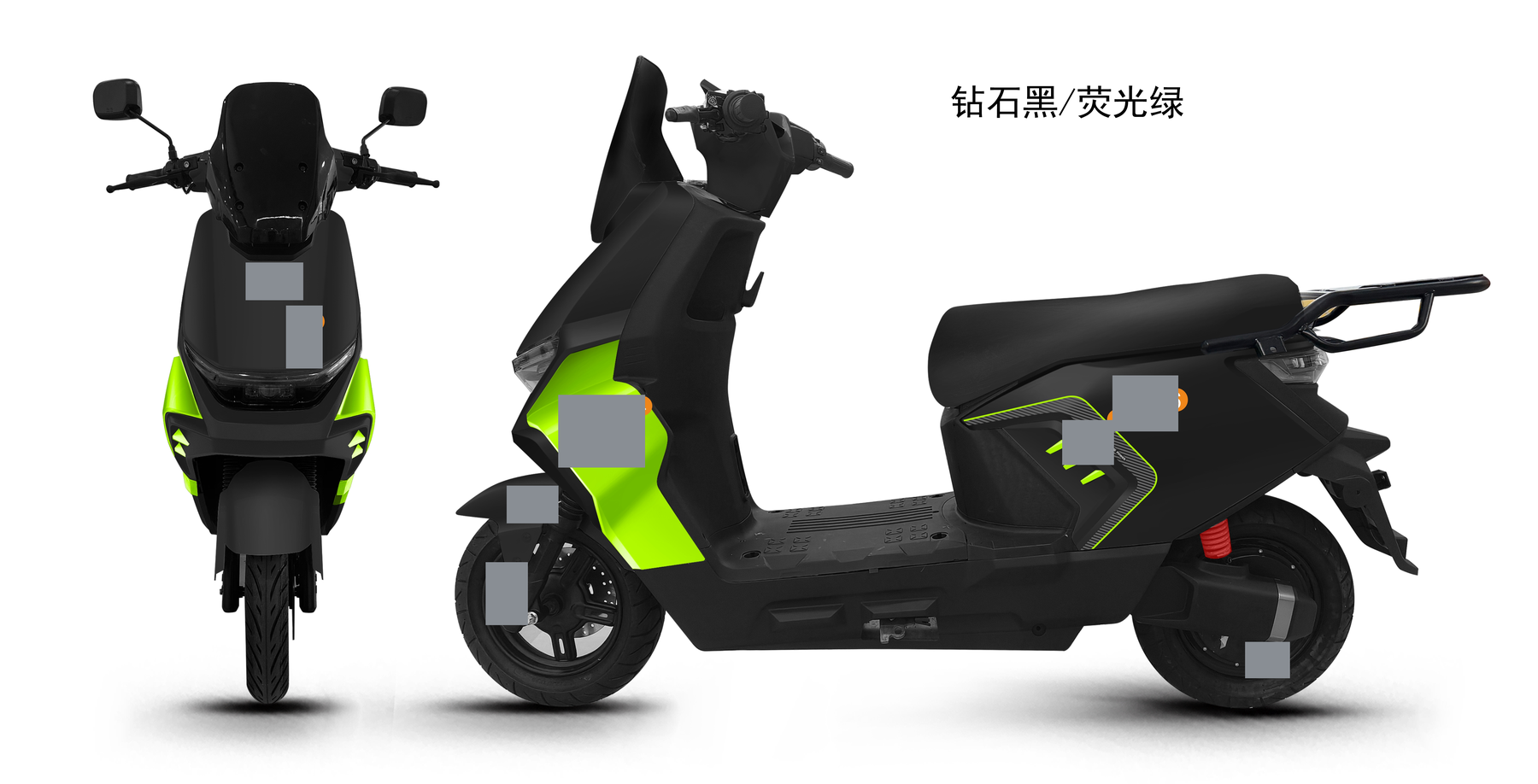 Diseño de colores y calcomanías de la S720 para un cliente que atiende Oriente Medio